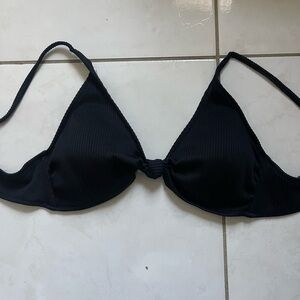 Elegant Black Women's Swim Top